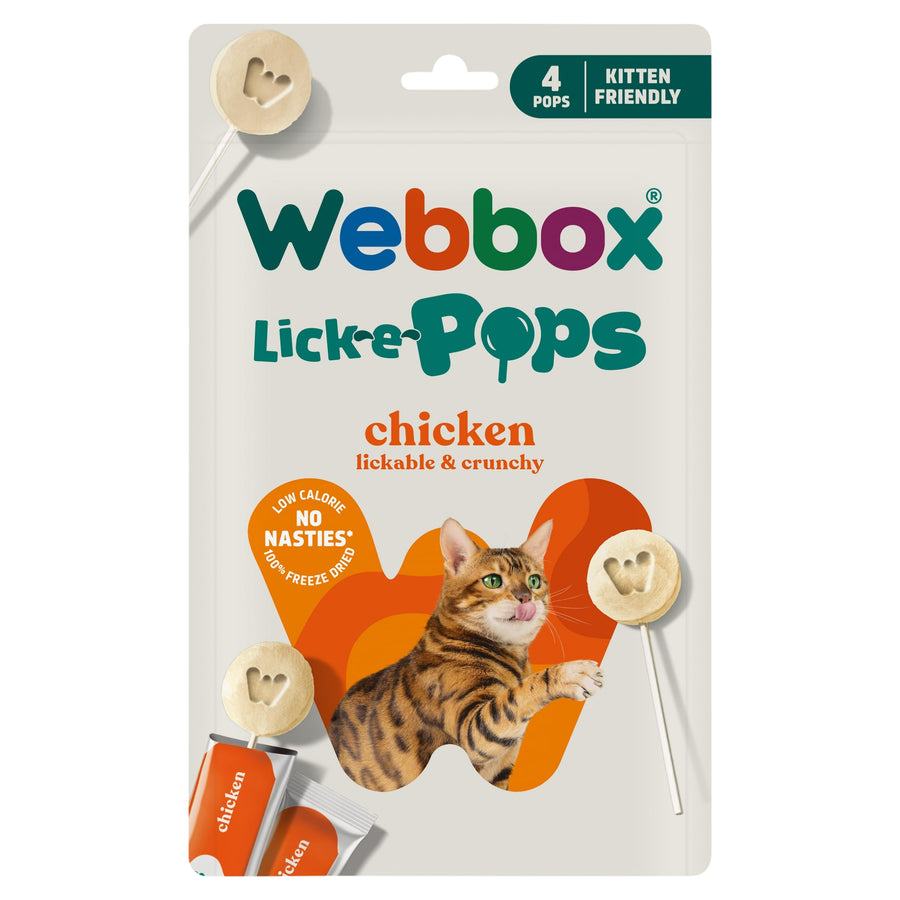 Webbox Cat 4 Lick e Pops Chicken 5.6g
