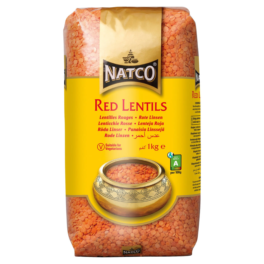 Natco Red Lentils 1Kg