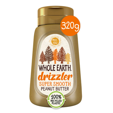 Whole Earth Drizzler Super Smooth Peanut Butter 320G