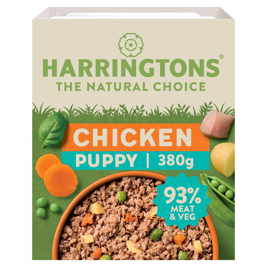 Harringtons Wet Grain Free Chicken With Potato and Vegetables Puppy Food 380g