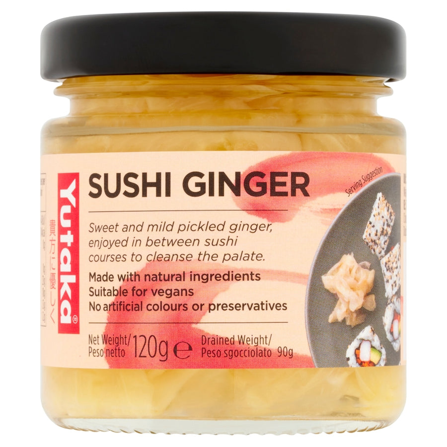 Yutaka Natural Sushi Ginger 120G