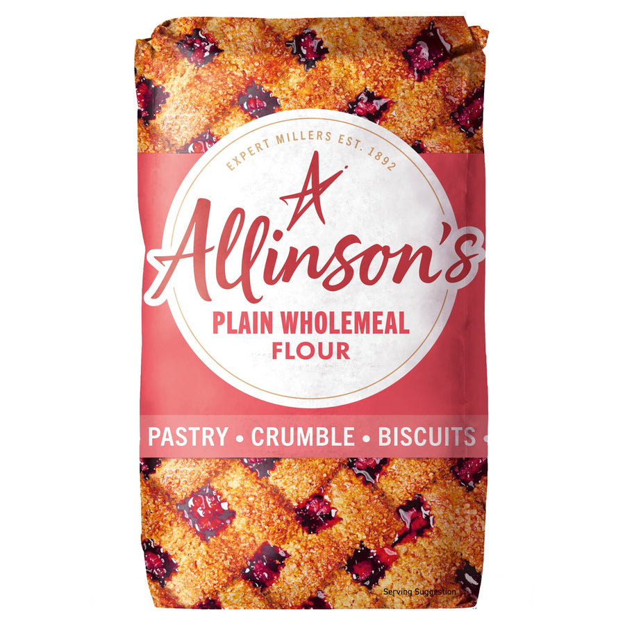 Allinson's Plain Wholemeal Baking Flour 1kg