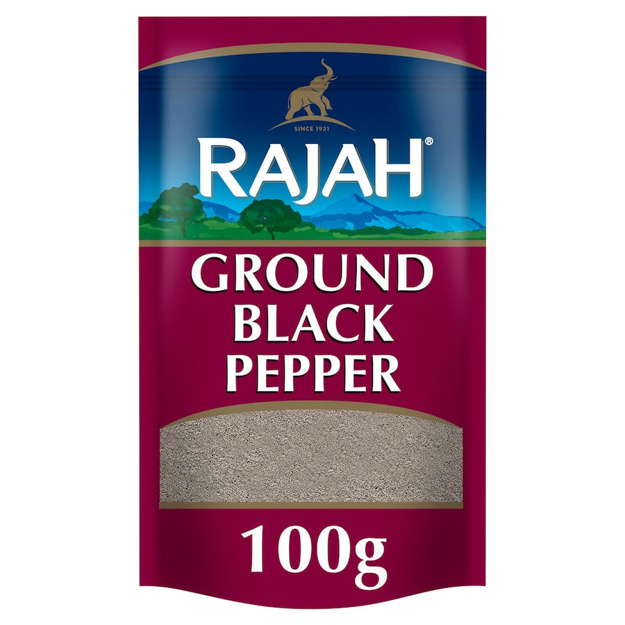 RAJAH GROUND BLACK PEPPER 100G