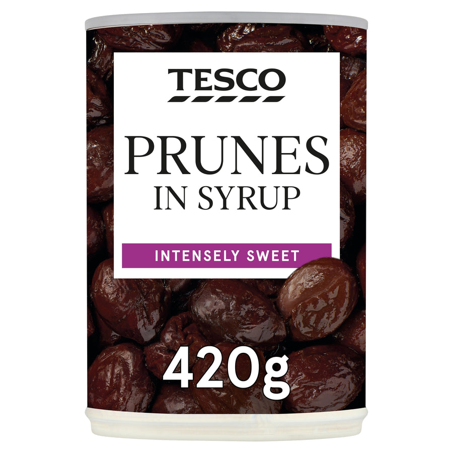 Tesco Prunes In Syrup 420G