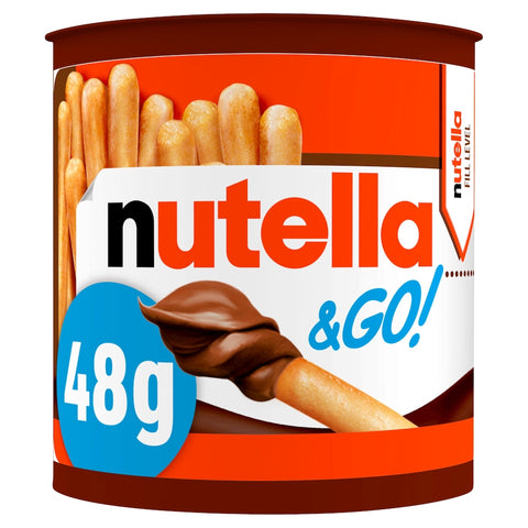 Nutella & Go! Hazelnut Chocolate Spread and Breadsticks Snack Pot 1 x 48g
