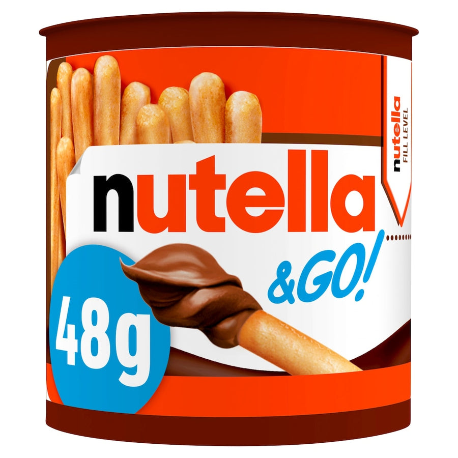 Nutella & Go! Hazelnut Chocolate Spread and Breadsticks Snack Pot 1 x 48g