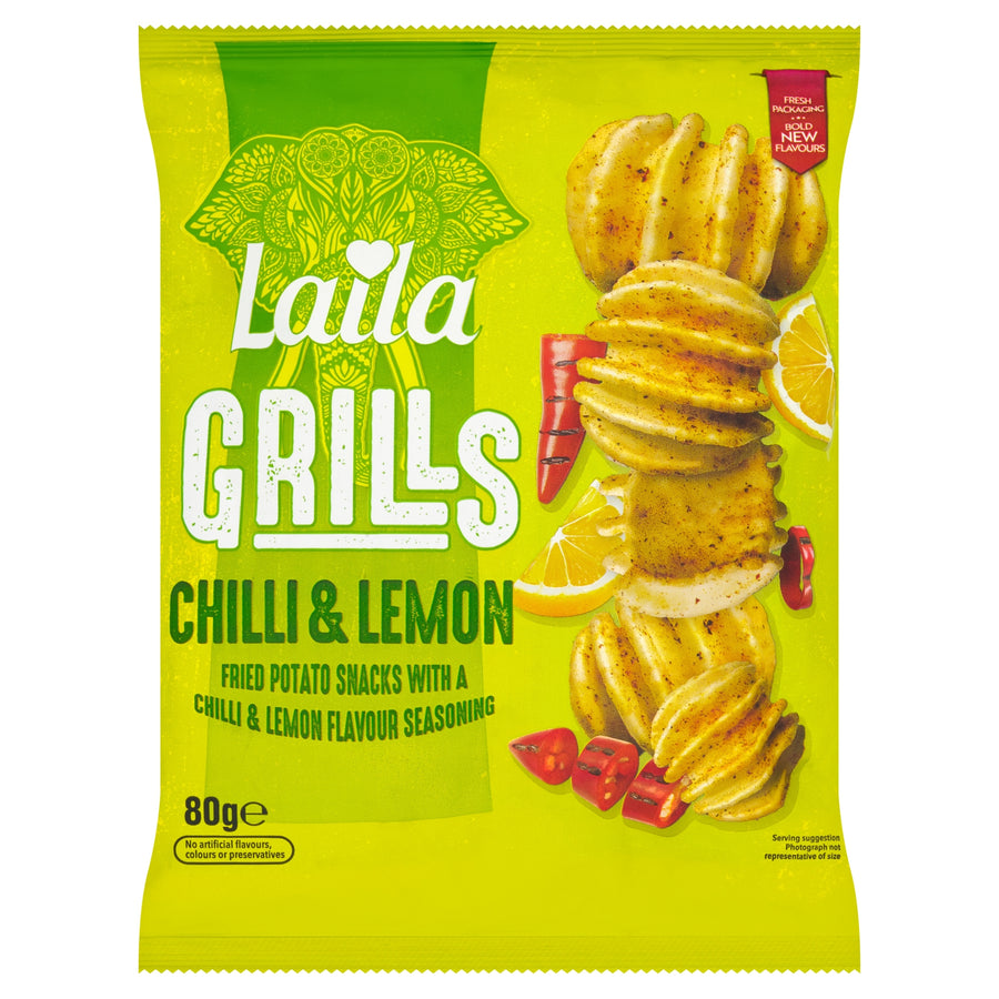 Laila Chilli & Lemon grills 80g