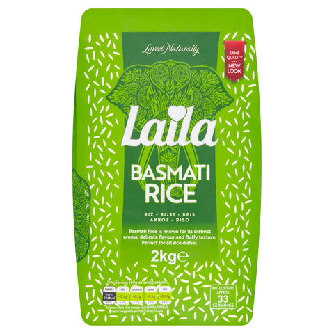 Laila Basmati Rice 2Kg