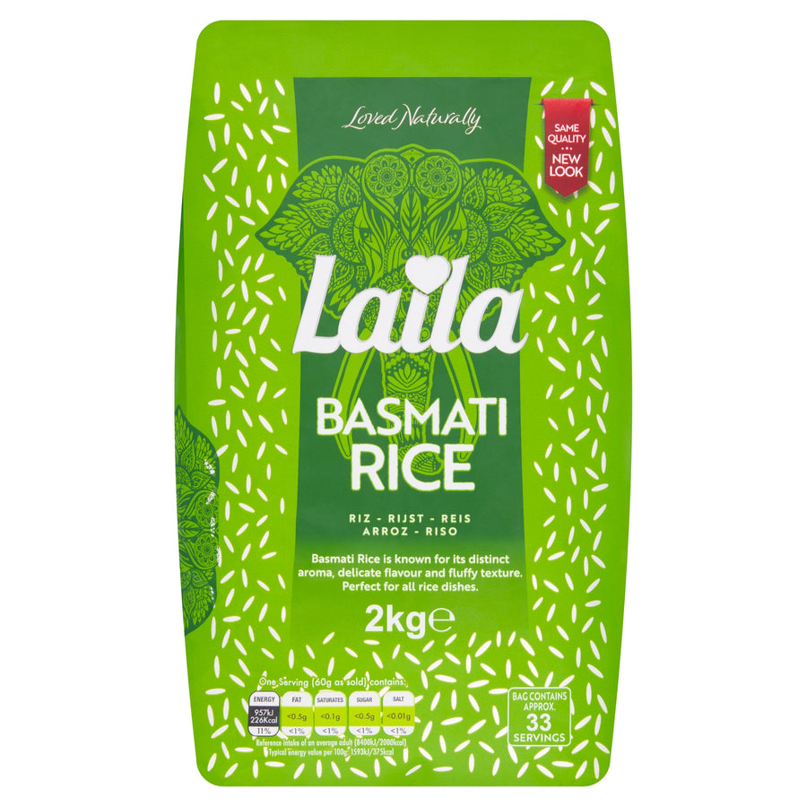 Laila Basmati Rice 2Kg