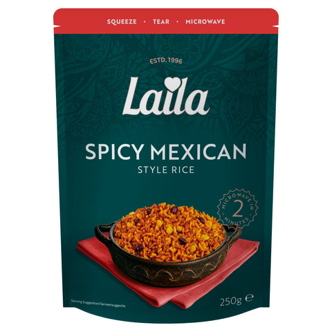 Laila Spicy Mexican Microwave Rice 250g