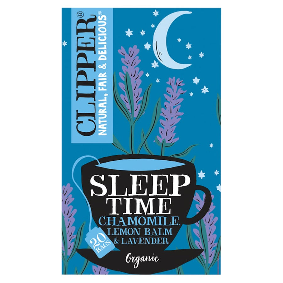 Clipper Sleep Time Chamomile Lemon & Lavender Organic Tea Bags 30G