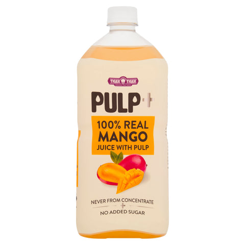 TIGER TIGER PULP+ 100% REAL MANGO JUICE WITH PULP 1000ML