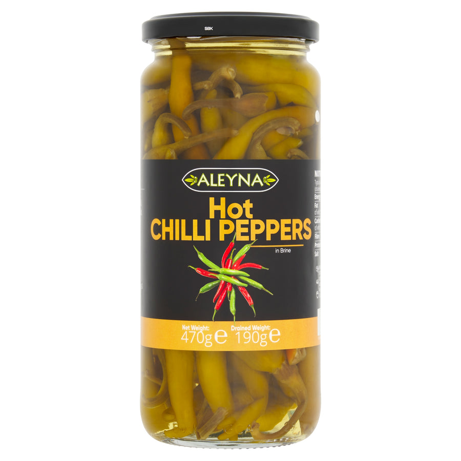 Aleyna Hot Chilli Peppers 470g