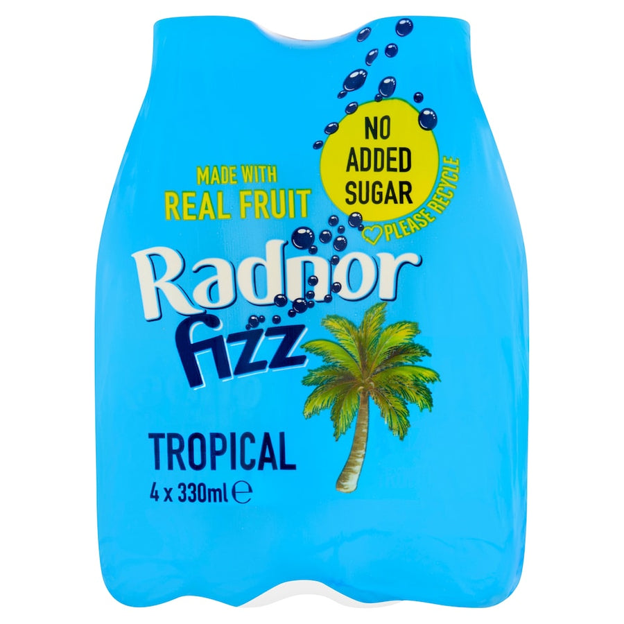 Radnor Fizz Tropical Drink 4X330ml