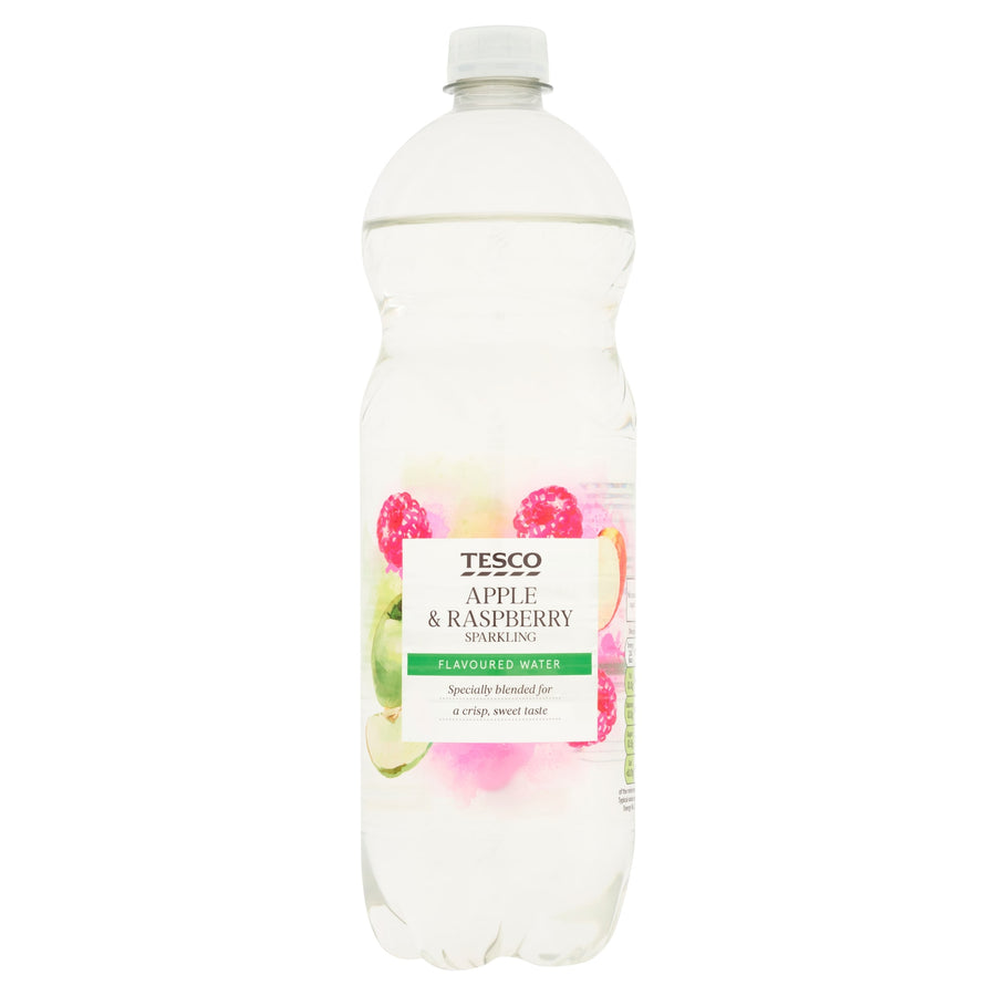 Tesco Sparkling Water Apple & Raspberry 1 Litre