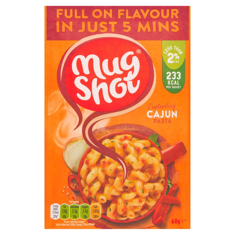 Mug Shot Cajun Pasta 60G