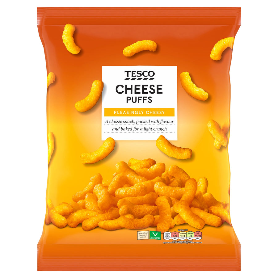 Tesco Cheese Puffs 150g