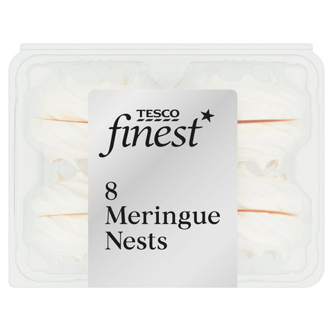 Tesco Finest Meringue Nests 8S