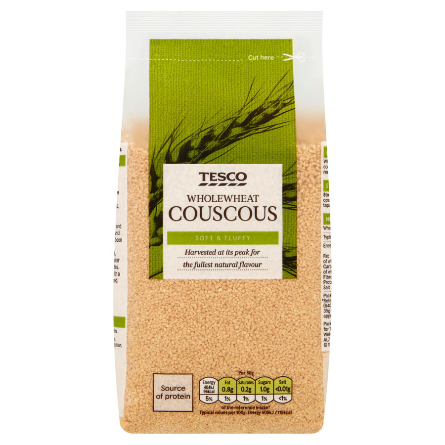 Tesco Wholewheat Couscous 500g