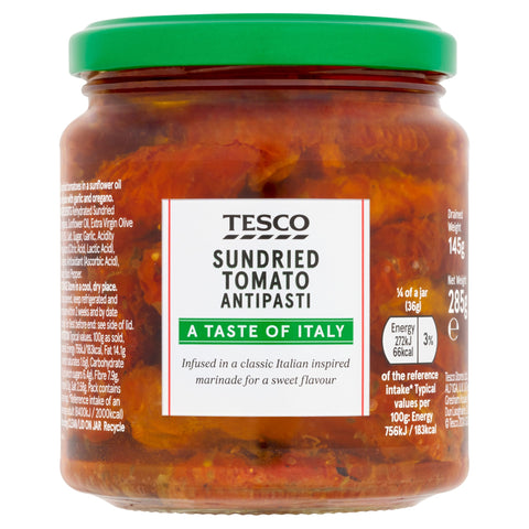 Tesco Sun Dried Tomatoes 285G