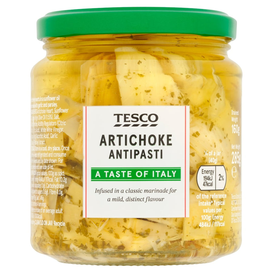 Tesco Artichoke Antipasti 285G