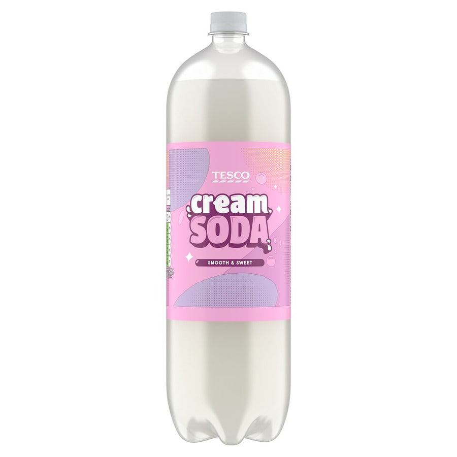 Tesco No Added Sugar Cream Soda 2L