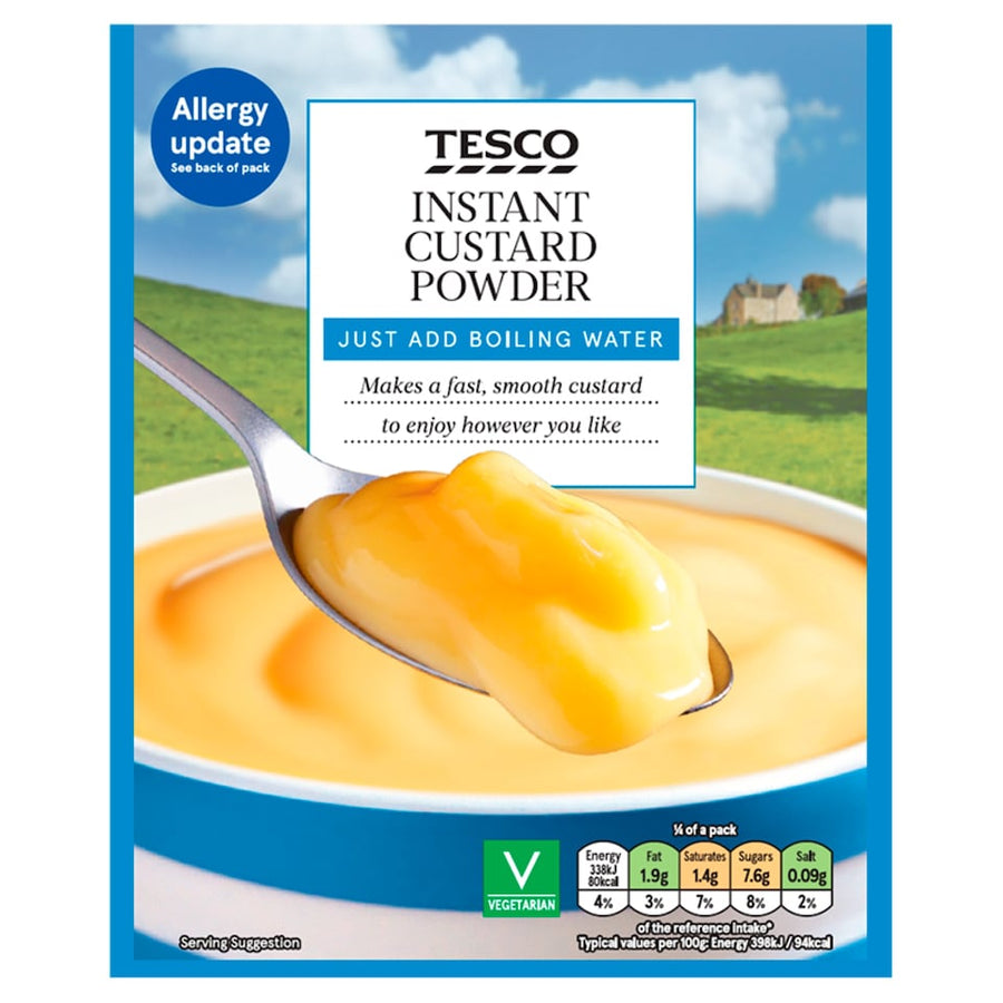 Tesco Instant Custard Mix 76G