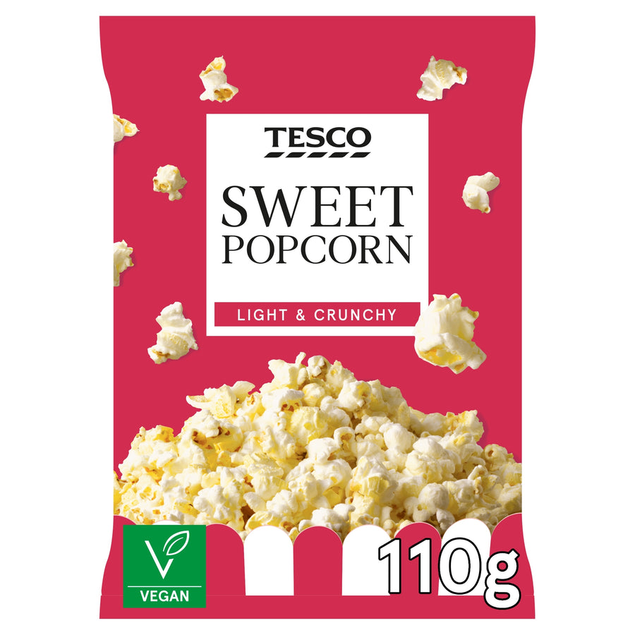Tesco Sweet Popcorn 110G