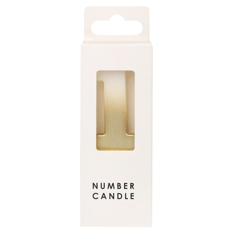 TABLE FUN NUMERICAL CANDLE NO.1