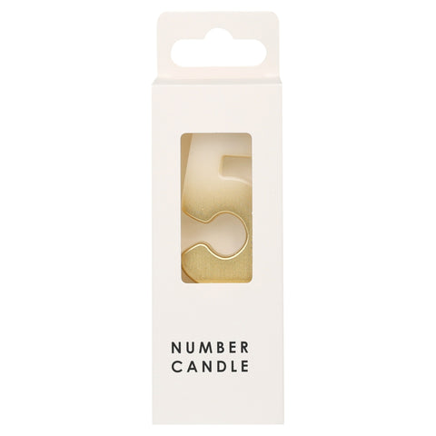 TABLE FUN NUMERICAL CANDLE NO.5