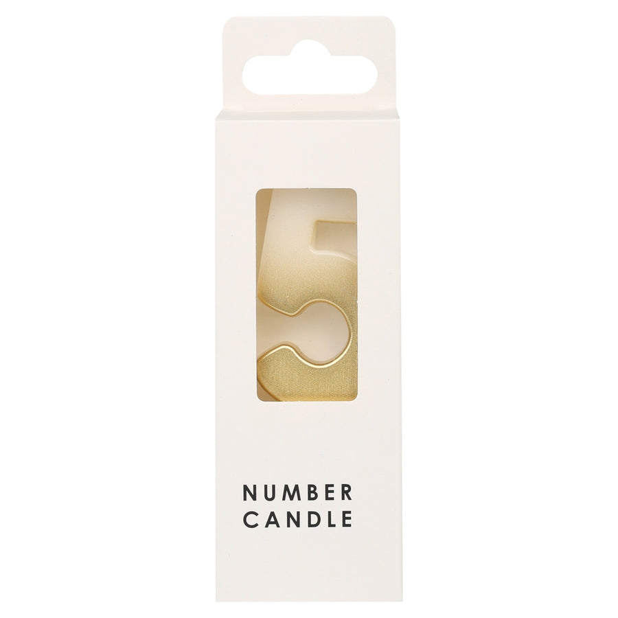 TABLE FUN NUMERICAL CANDLE NO.5