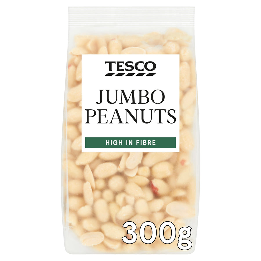 Tesco Jumbo Peanuts 300G