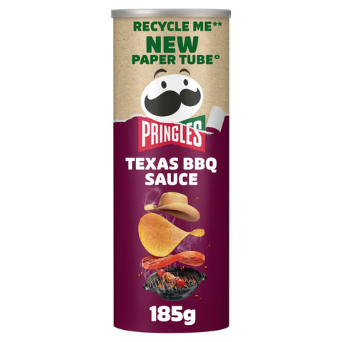 Pringles Texas Bbq Crisps 185G