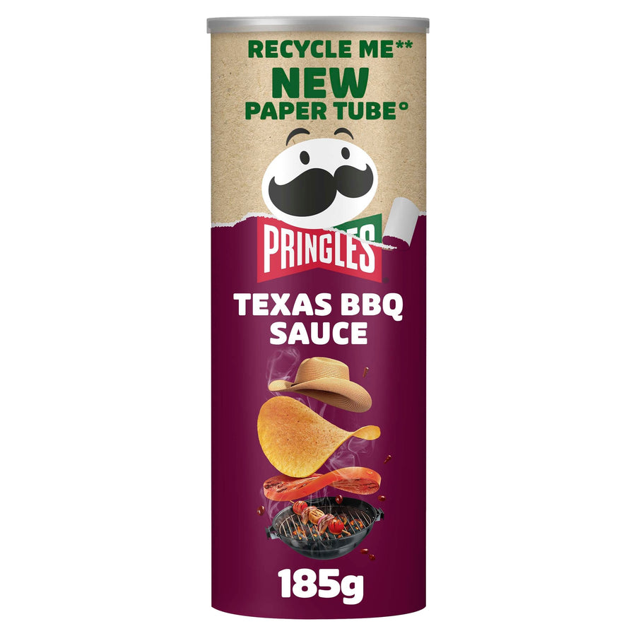 Pringles Texas Bbq Crisps 185G