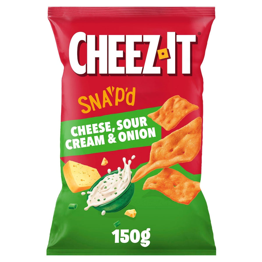 Cheez-It Cheese Sour Cream & Onion 150g