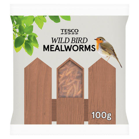 Tesco Wild Bird Mealworms 100g