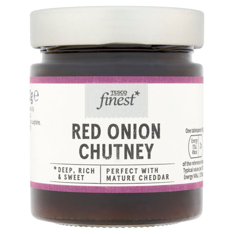 Tesco Finest Red Onion Chutney 230G