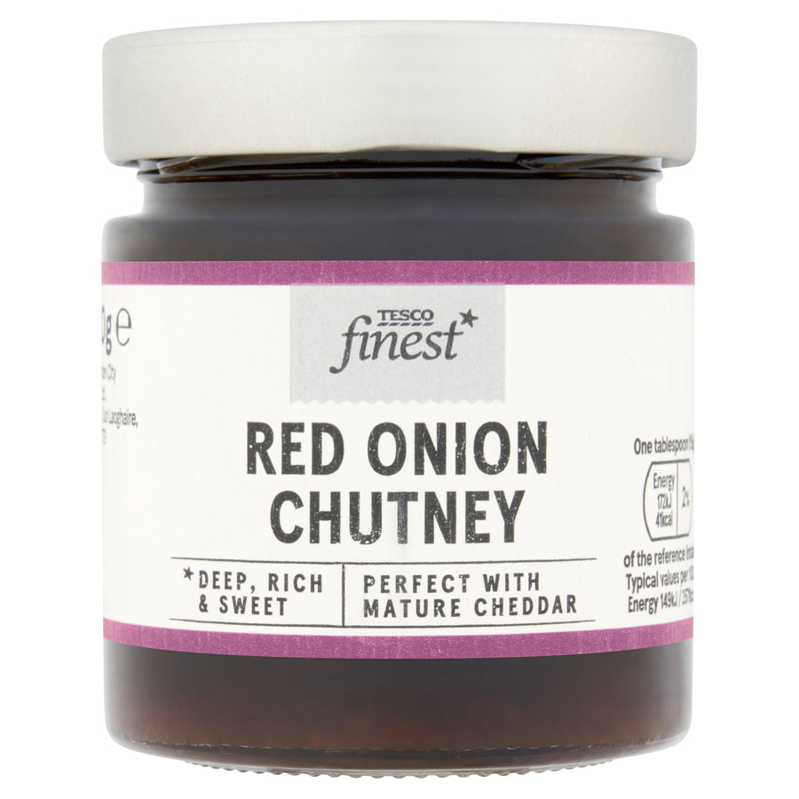 Tesco Finest Red Onion Chutney 230G