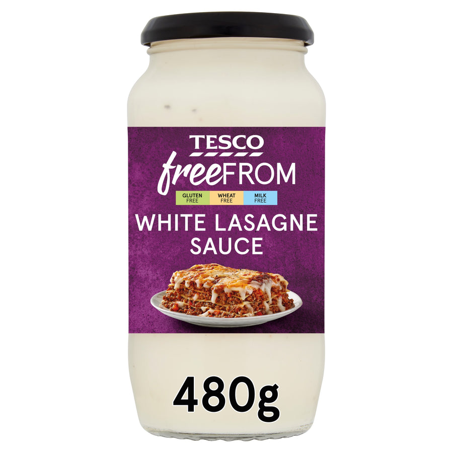 Tesco Free From White Lasagne Sauce 480G