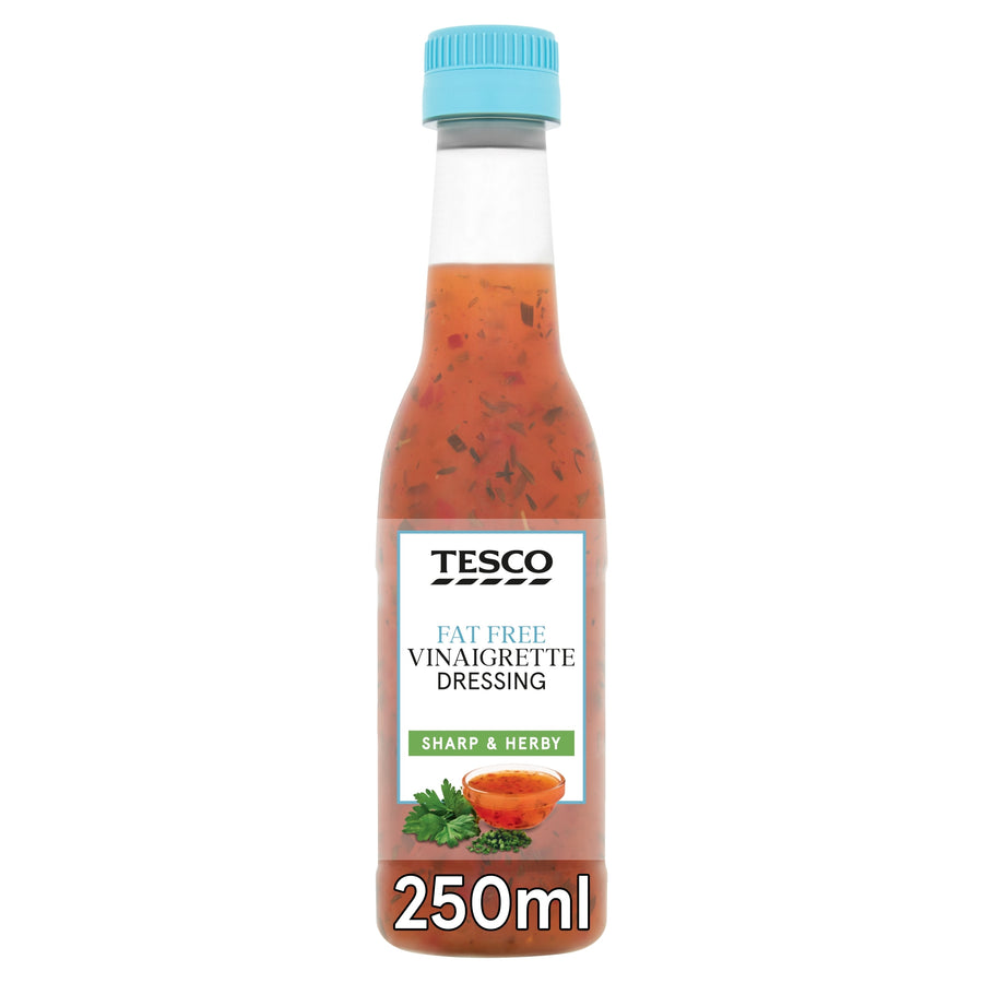 Tesco Fat Free Vinaigrette Dressing 250Ml