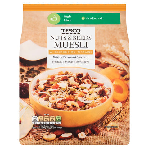 Tesco Nuts & Seeds Muesli 750G
