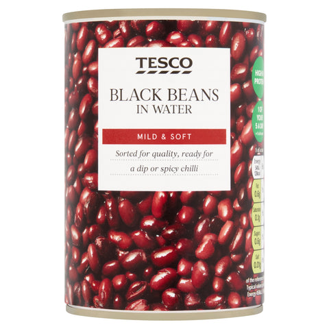 Tesco Black Beans 400G