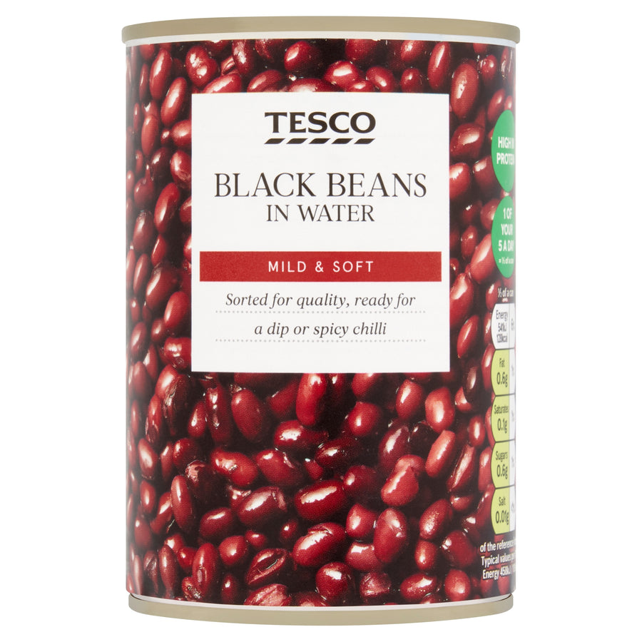 Tesco Black Beans 400G