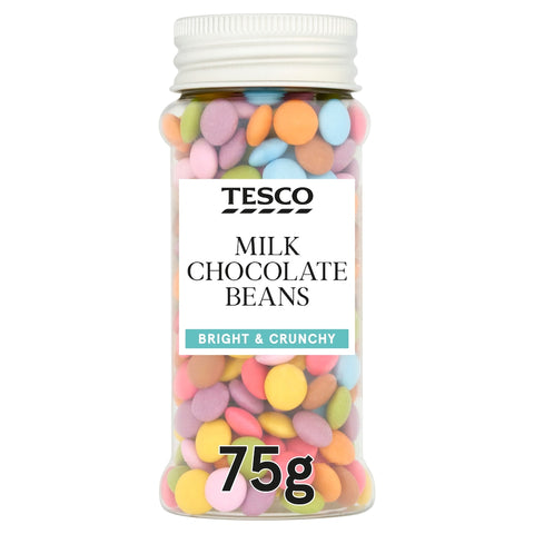 Tesco Milk Chocolate Beans 75G