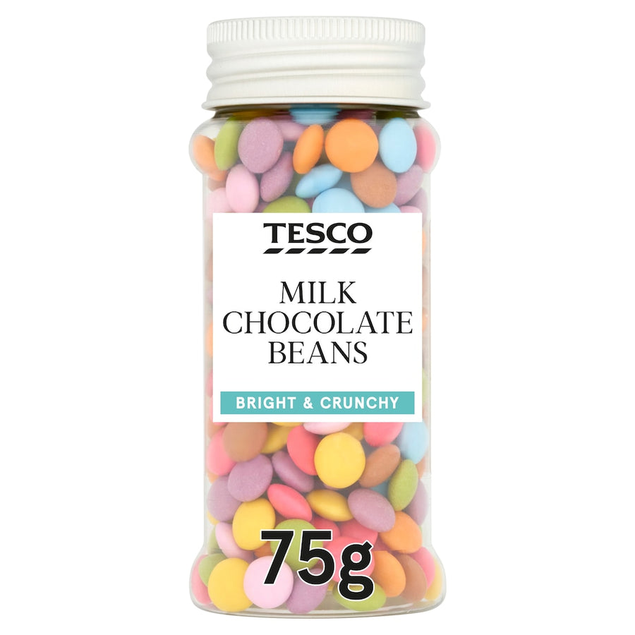 Tesco Milk Chocolate Beans 75G