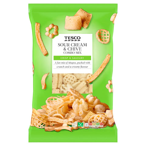 Tesco Sour Cream & Chive Combo Mix 150G