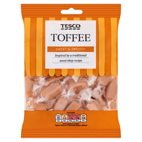 Tesco Toffee 175G