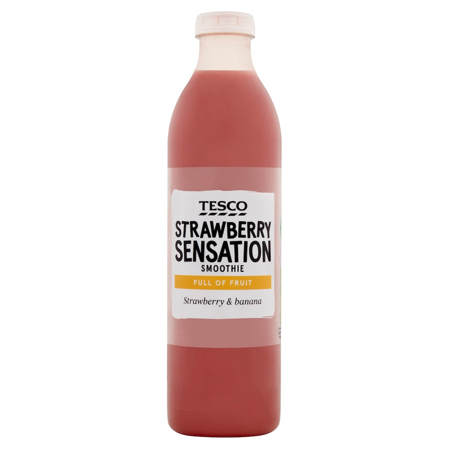 Tesco Strawberry Sensation Smoothie 750Ml