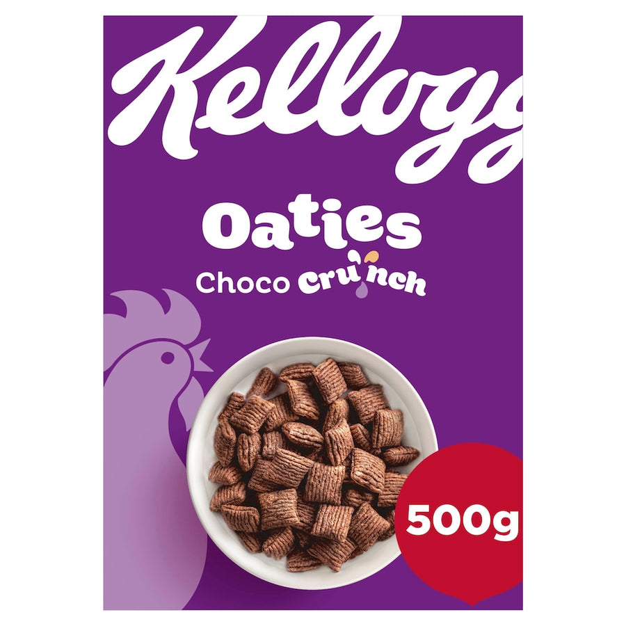 Kellogg's Oaties Chocolate Breakfast Cereal 500g