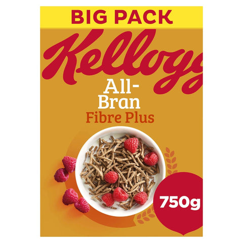 Kellogg's All Bran Fibre Plus Breakfast Cereal 750g